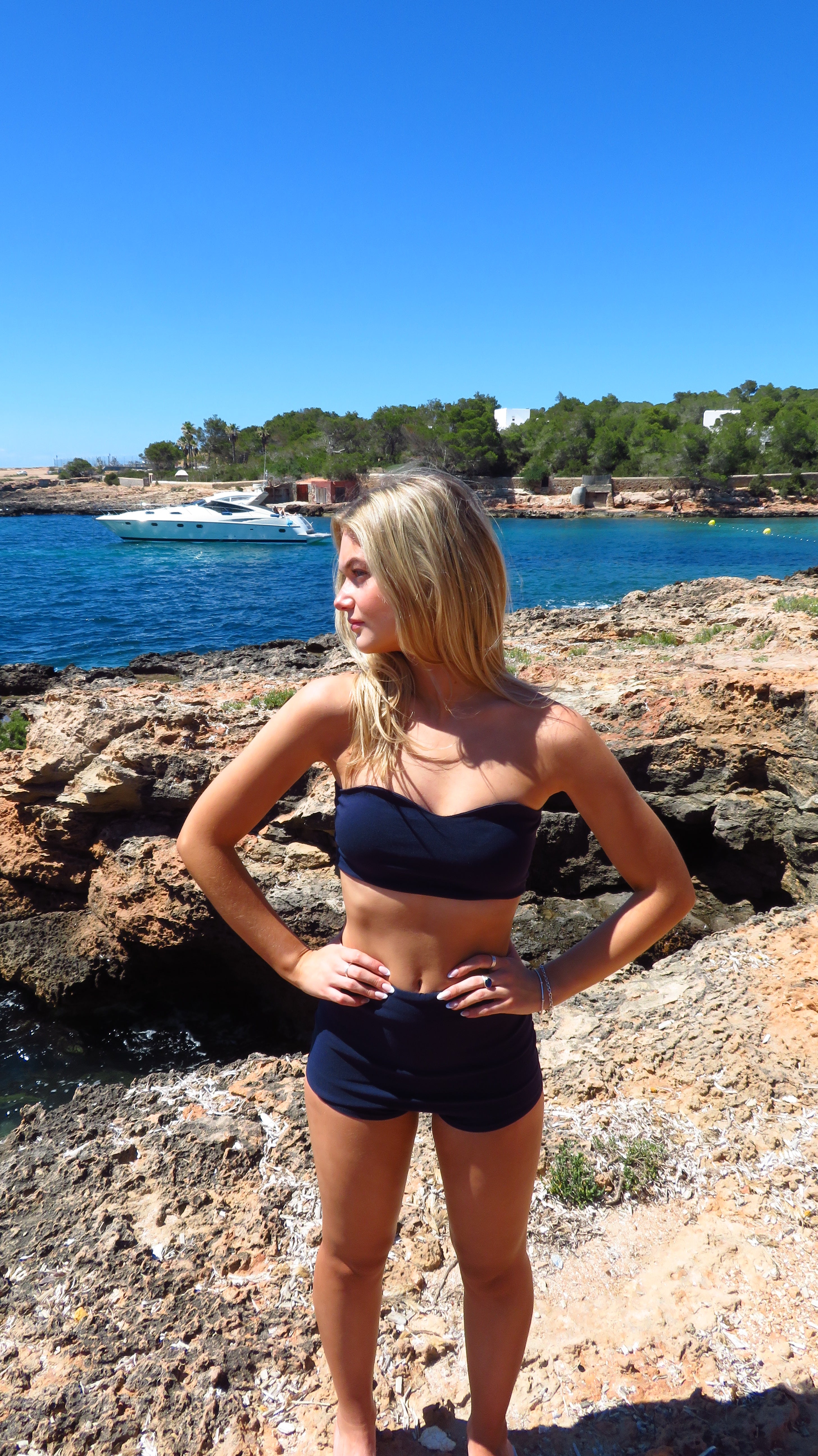 POMELO TOP - NAVY