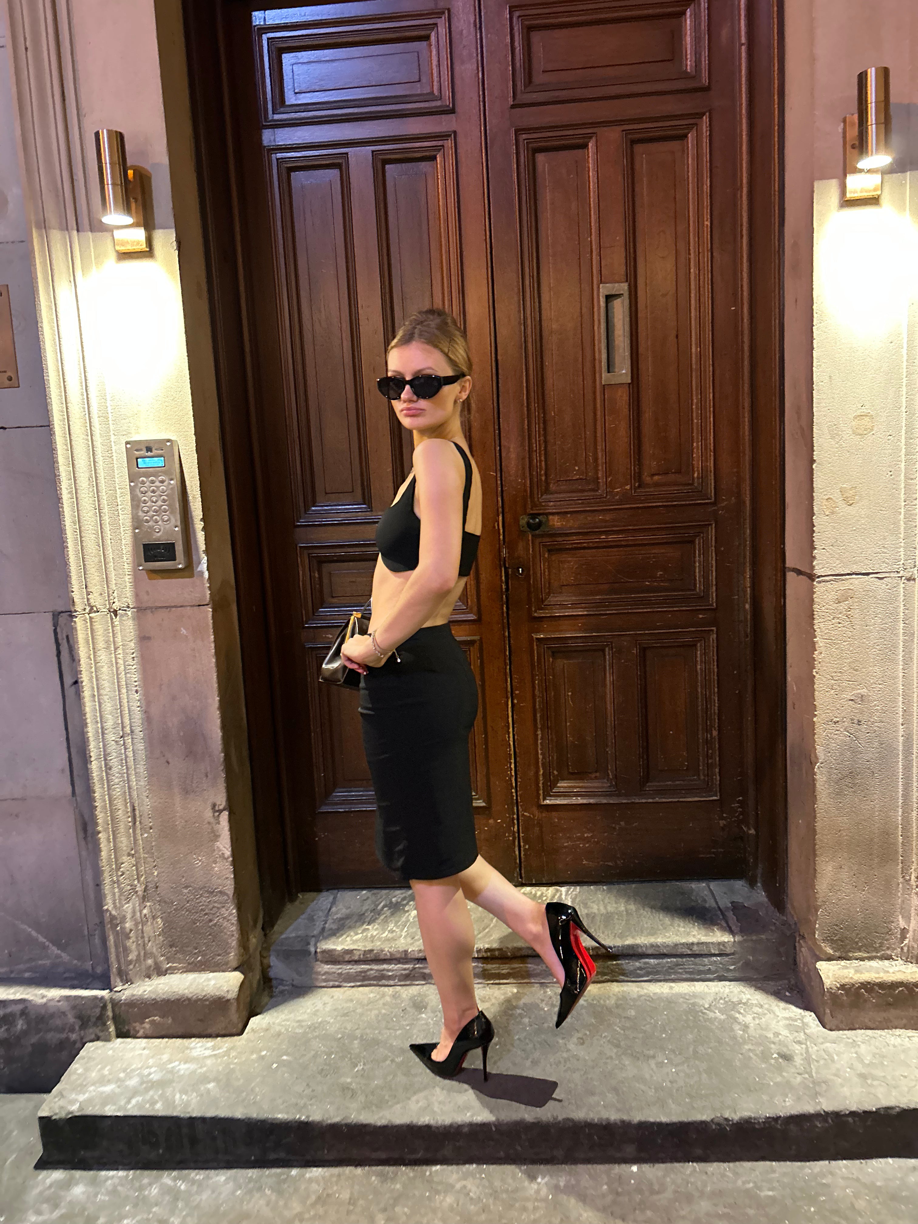 SARAFINA TOP - BLACK