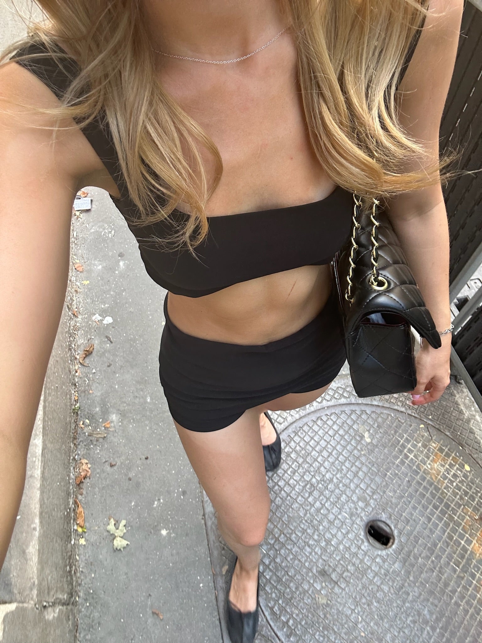 60'SET SKORT - BLACK