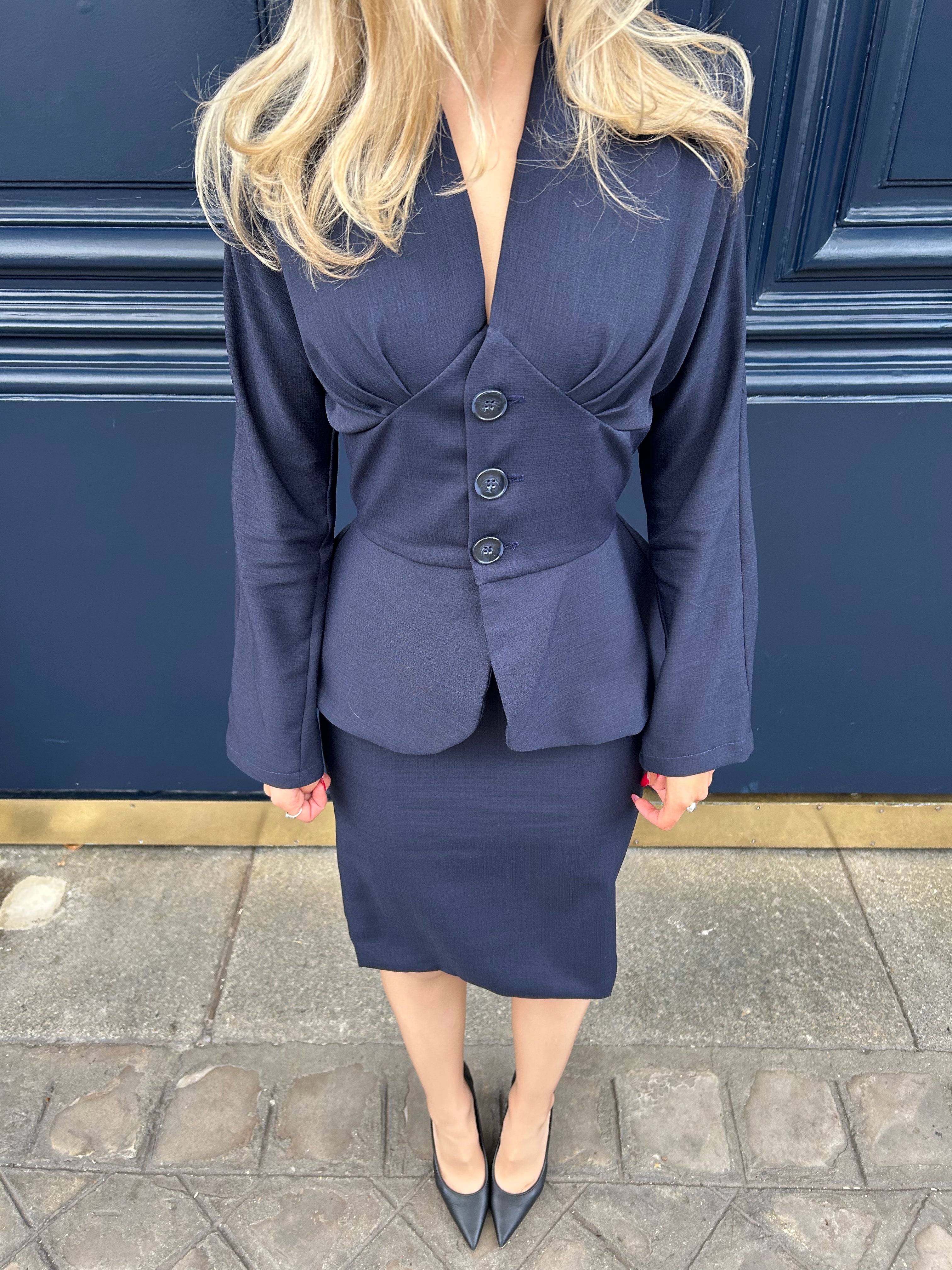 CHERI SUIT - NAVY